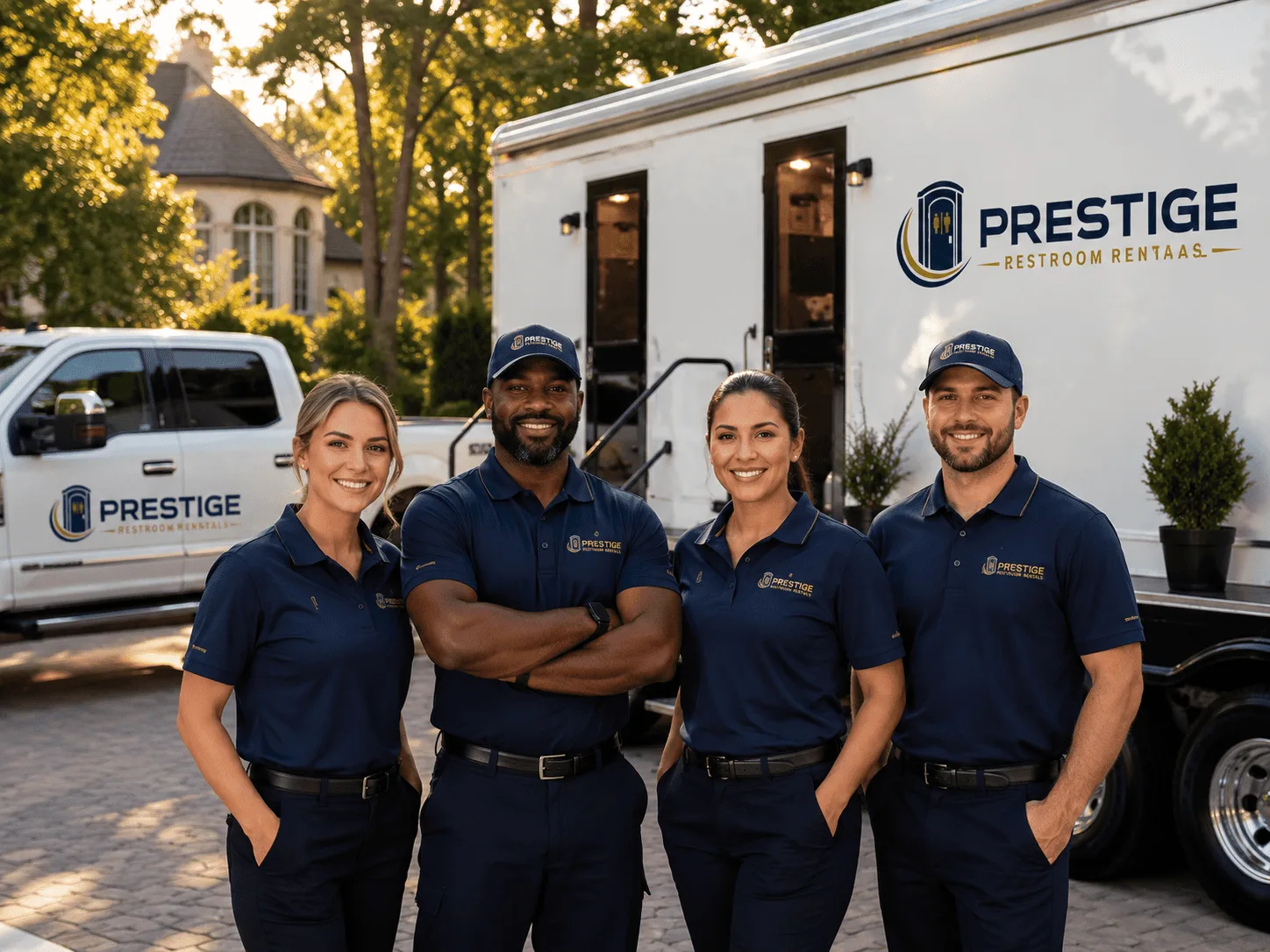 Trusted Luxury Portable Restrooms company in White Pine, MI
